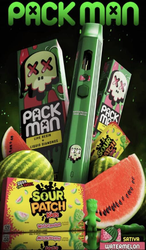 PackMan Watermelon Sour Patch Disposable